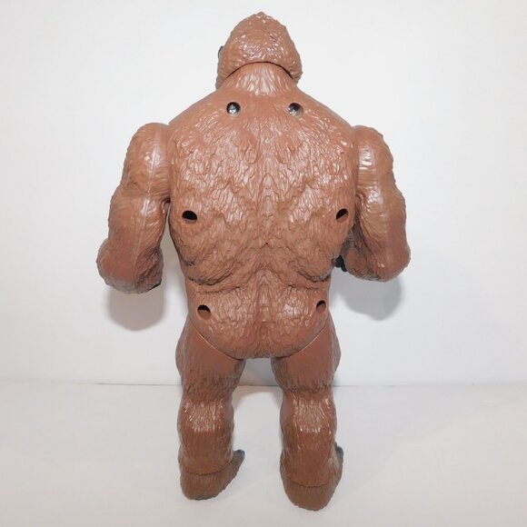 11" King Kong Toy Action Figure Skull Island 2020 Playmates Brown black ape - Picture 6 of 8